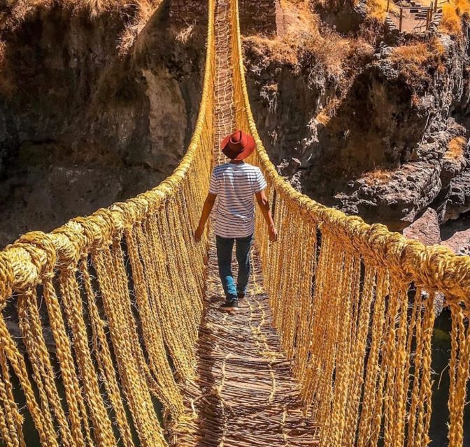 Inca Bridge Qeswachaka the Last Surviving Inca Bridge 1 Day - Key Points