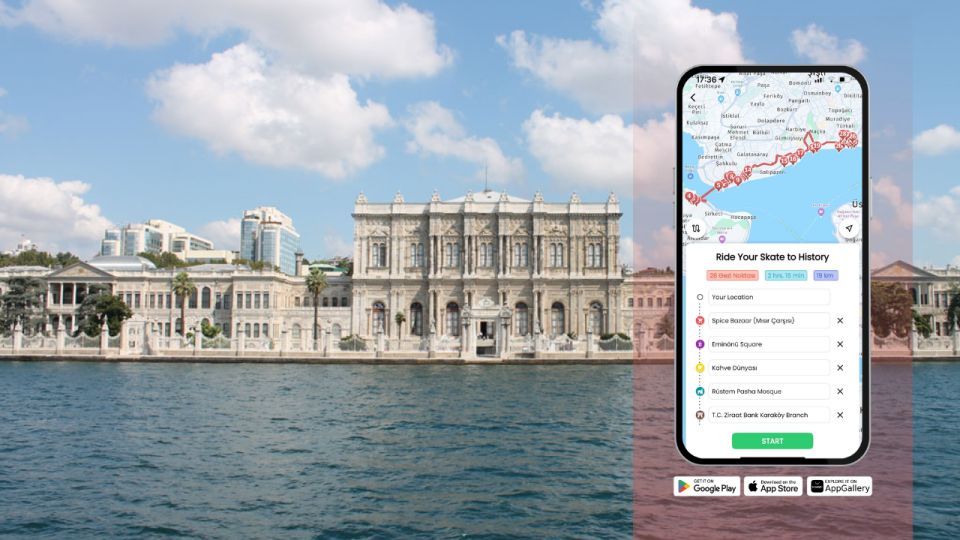 İstanbul: Ride Your Skate to History - Historical Landmarks Along the Route