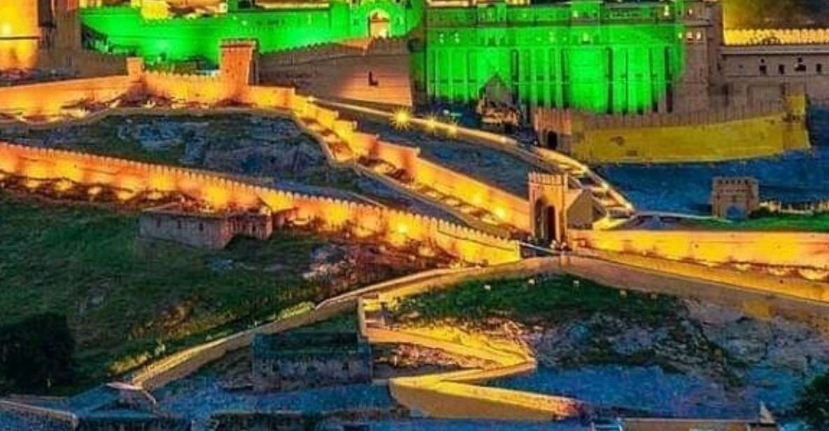 Jaipur Evening Tour: Light & Sound Show at Amber Fort & City - Key Points