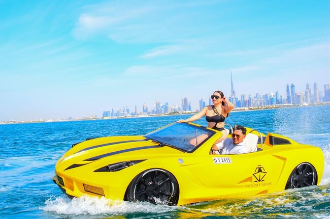 Jet Car Experience in Dubai - Key Points