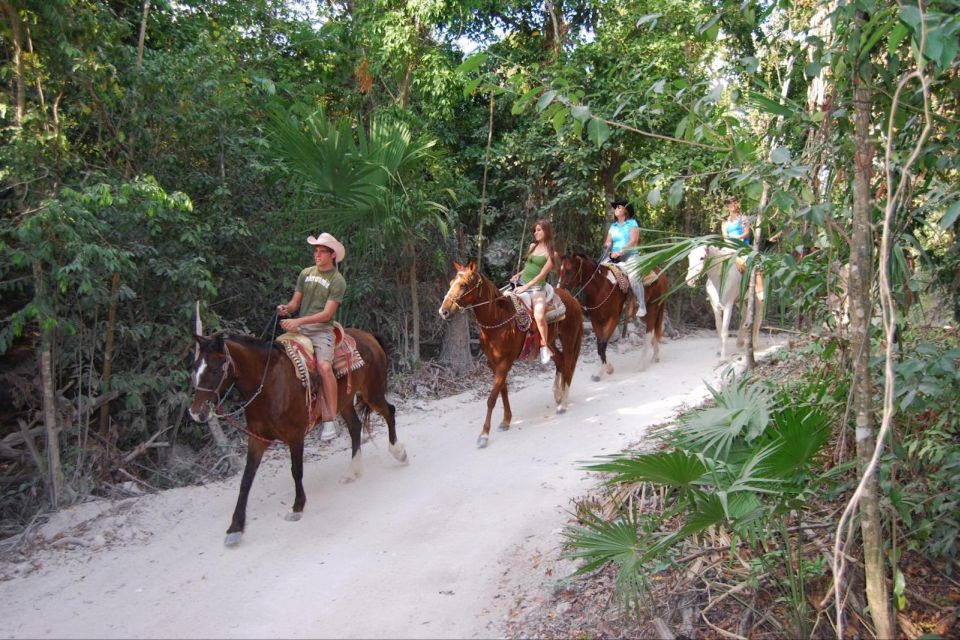 Jungle Ziplining & Horseback Riding Adventure Experience - Key Points