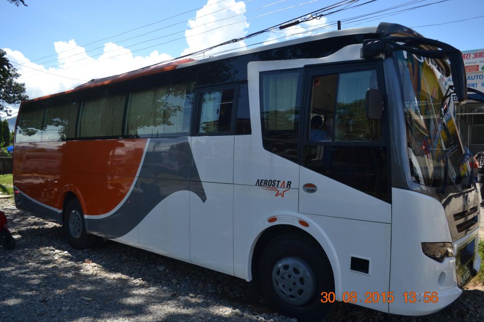 Kathmandu to Chitwan Tourist Bus - Departure Point and Schedule