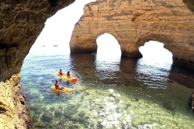 Kayak Tour to Benagil Cave & Marinha Beach - From Portimão - Key Points