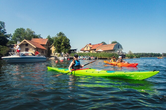 Kayaking Tour Around Vaxholm in Stockholm Archipelago - Key Points