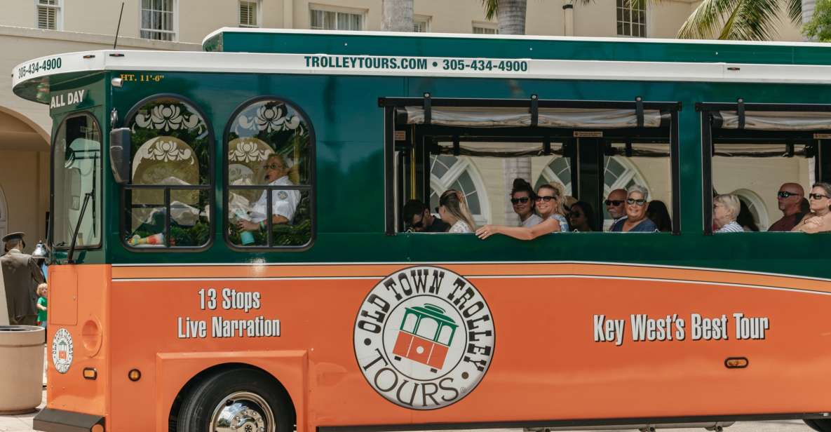 Key West: Old Town Trolley 12-Stop Hop-On Hop-Off Tour - Booking Information