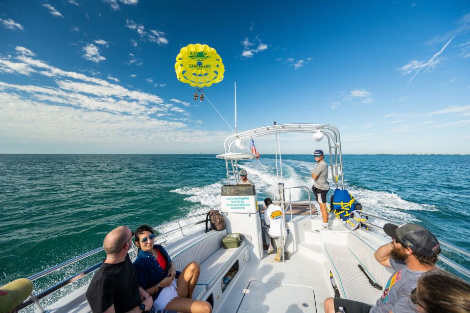 Key West: Private Parasailing Trip by Speedboat - Key Points