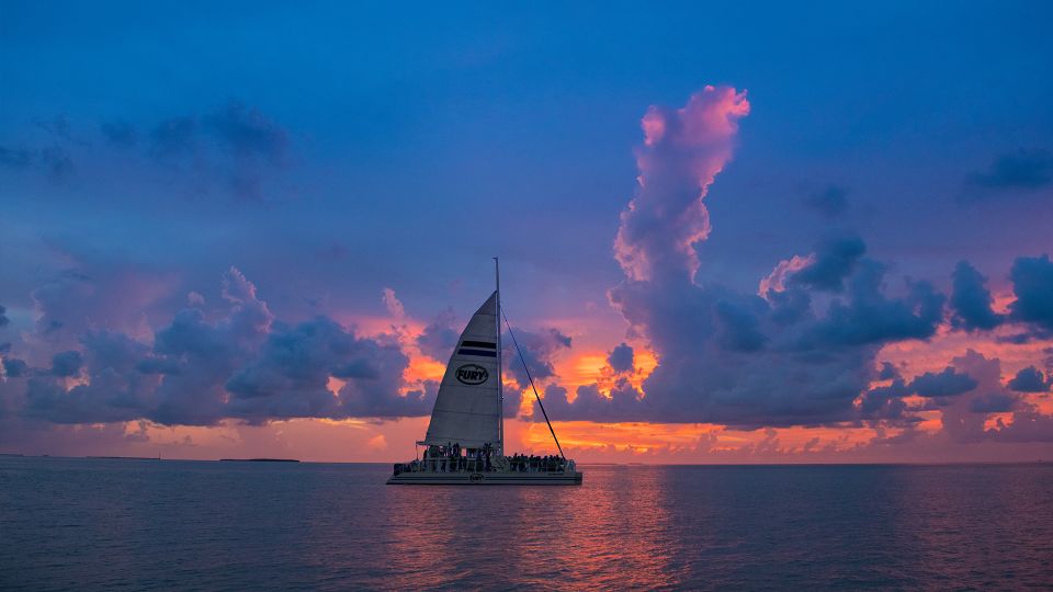 Key West: Sunset Party Cruise by Catamaran - Key Points