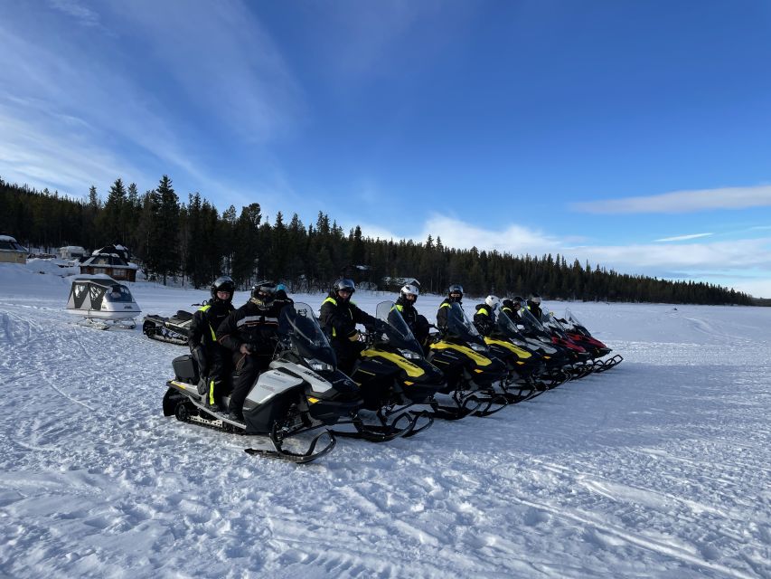 Kiruna: Guided Snowmobile Tour and Swedish Fika Experience - Key Points