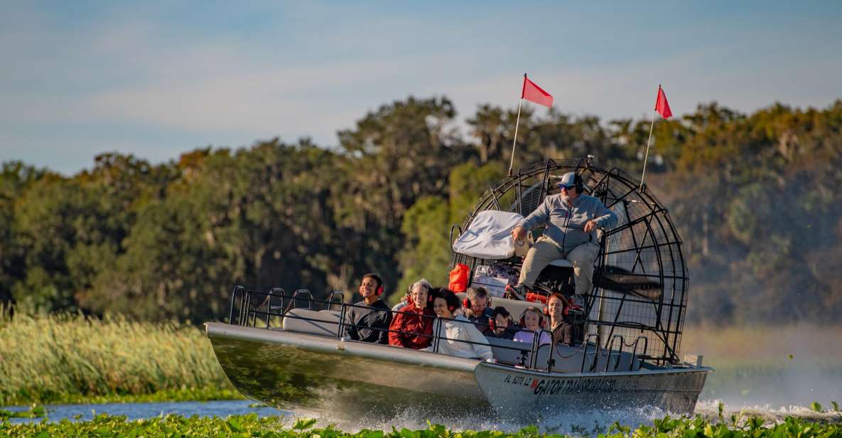 Kissimmee: Boggy Creek Airboat Ride With Optional Meal - Key Points
