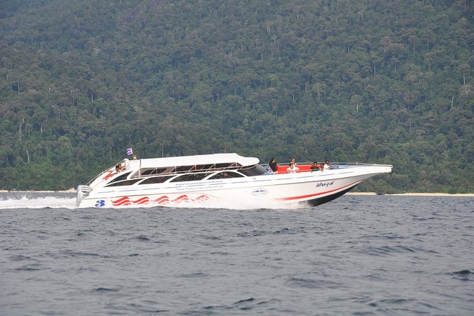 Koh Kradan to Koh Ngai by Satun Pakbara Speed Boat - Key Points