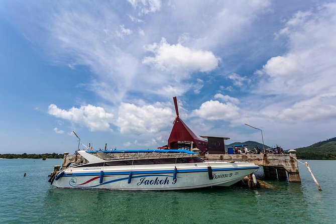 Koh Yao Yai to Ao Nang by Koh Yao Sun Smile Speed Boat - Key Points