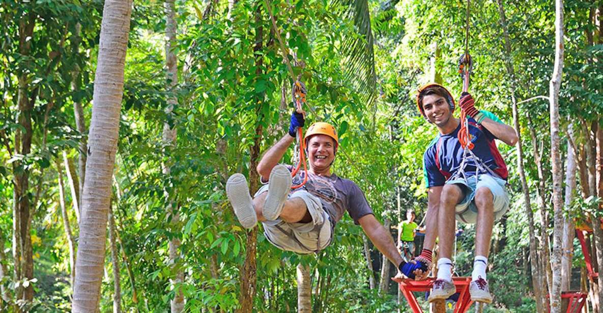 Krabi: Ao Nang Fiore Zip Line Adventure - Key Points