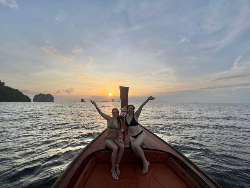 Krabi Sunset 4 Island by Luxury Vintage Boat BBQ (JOIN) - Key Points