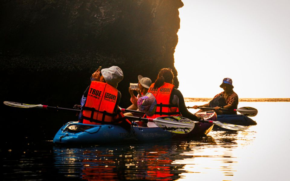 Krabi: Sunset Kayaking Ao Thalane With Dinner BBQ - Key Points