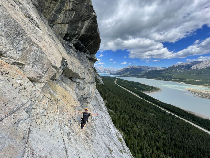 Lake Abraham Via Ferrata Climbing - Key Points