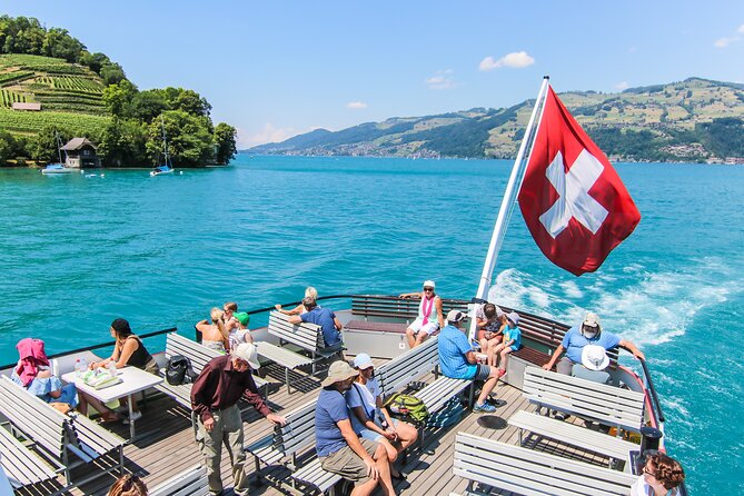 Lake Thun and Lake Brienz Day Pass Ticket for Lake Boat Cruises - Key Points