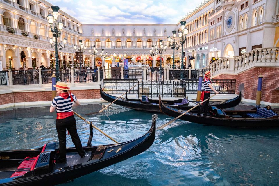 Las Vegas: Entry to Madame Tussauds With a Gondola Cruise - Key Points