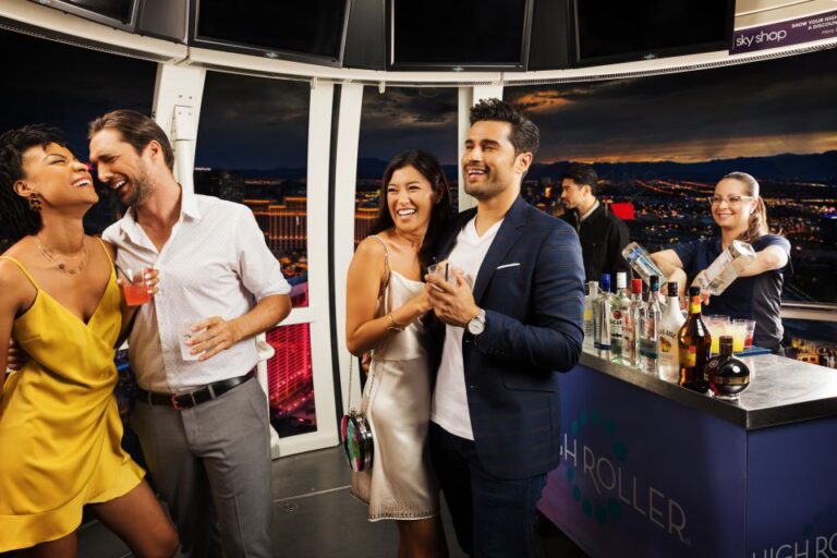 Las Vegas: High Roller Entry Ticket With In-Cabin Open Bar