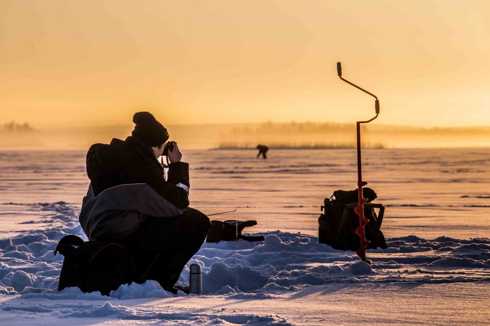 Levi: Ice Fishing on a Frozen Lake - Key Points