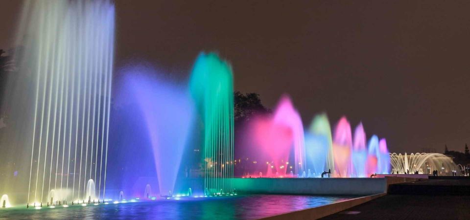 Lima: 3-Hour Magic Water Circuit and Fantasy Fountain Show - Key Points