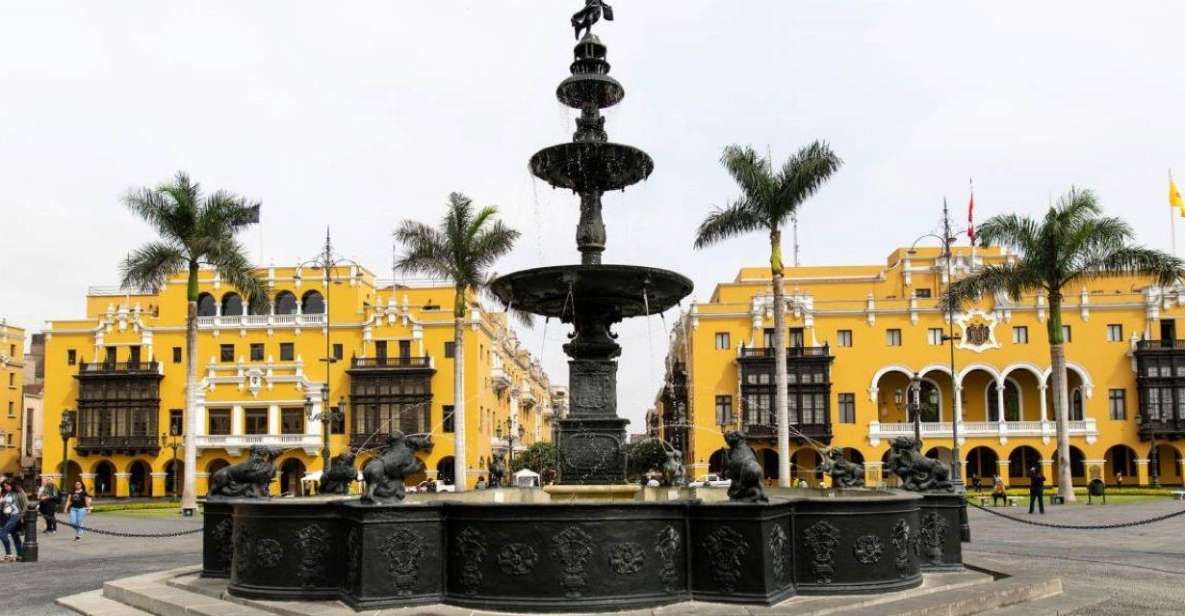 Lima City Walking Tour With Pick up & Drop off Small Group - Tour Details