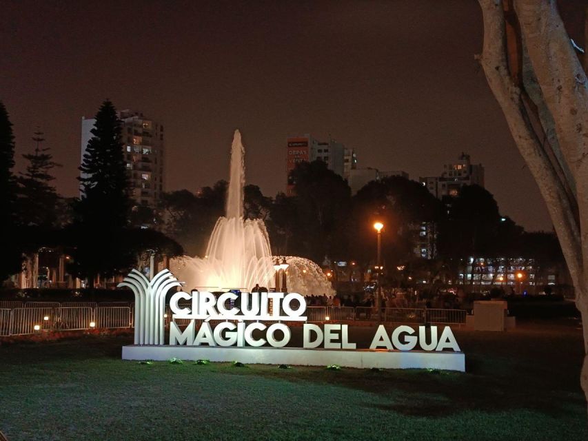 Lima: Magical Water Circuit Tour - Key Points