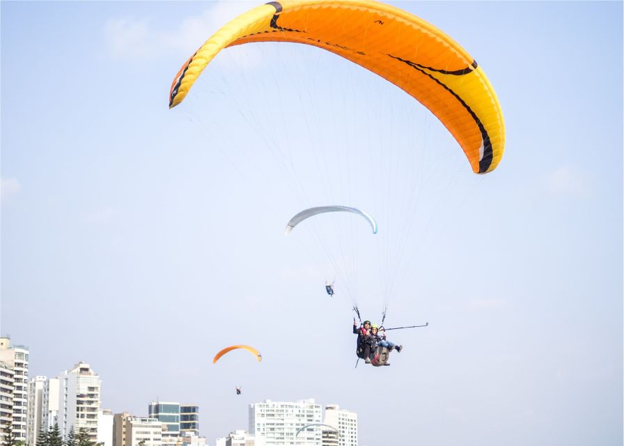 Lima: Tandem Paragliding Tour of the Miraflores District - Key Points