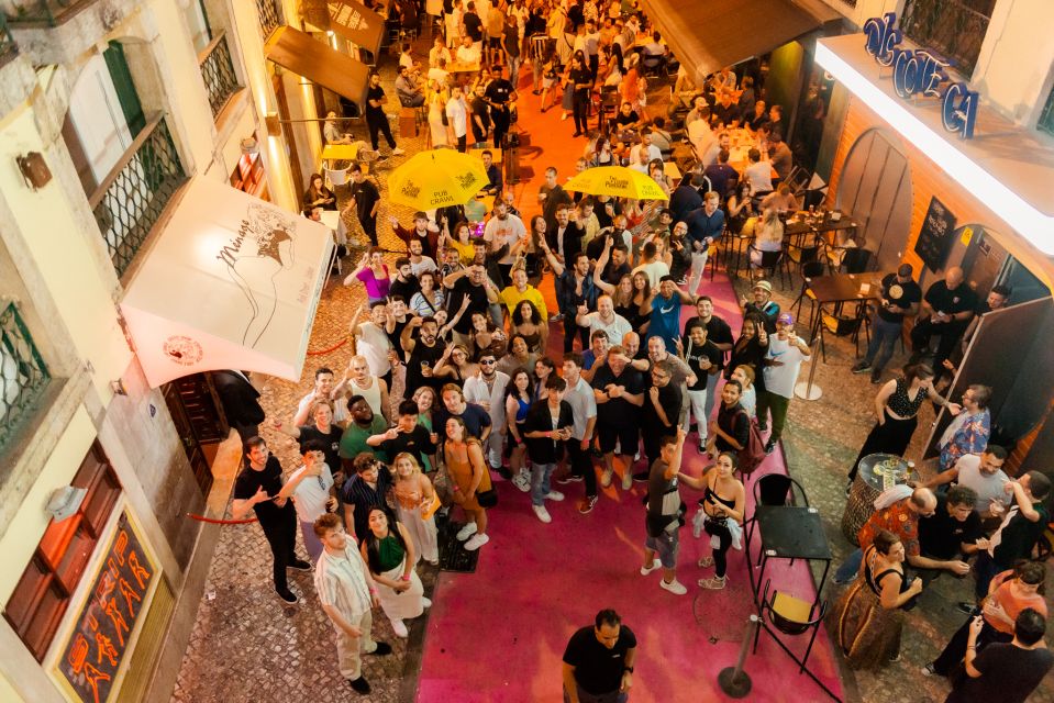 Lisbon PinkStreet Pubcrawl: 1hOpen Bar, Shots,VIP Club Entry - Key Points