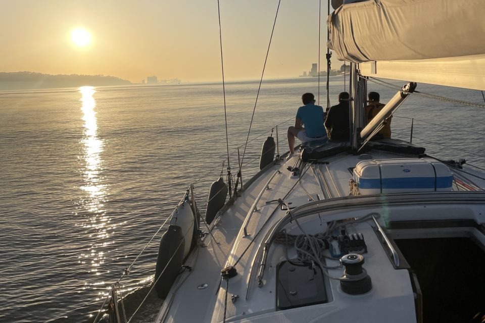 Lisbon: Sunset Sailing Boat Cruise With Wine - Key Points