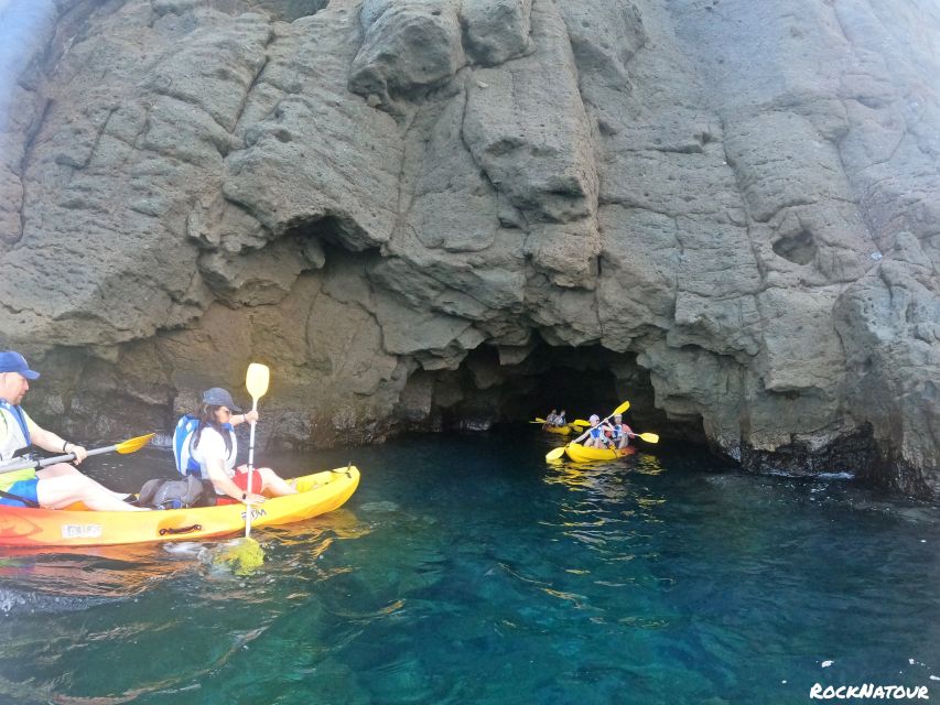 Lomo Quiebre: Mogan Kayaking and Snorkeling Tour in Caves - Key Points
