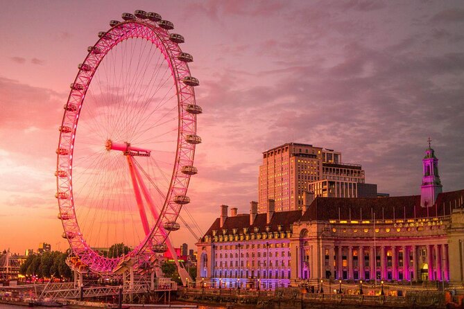 London Panoramic Open Top Bus Tour With Audio Guide - Key Points