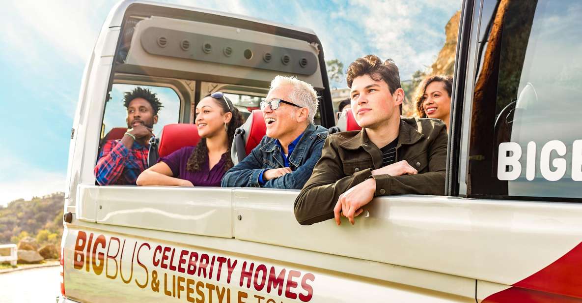 Los Angeles: Big Bus Celebrity Homes & Lifestyle Tour - Key Points