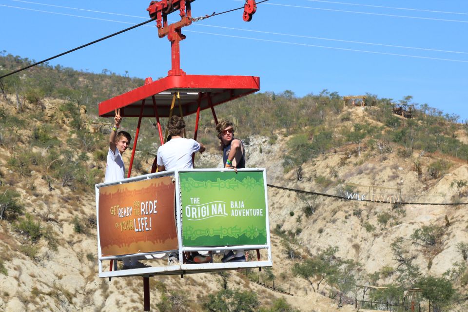 Los Cabos: 3.5 Hour Canyon Jump From Glass Floor Gondola - Key Points