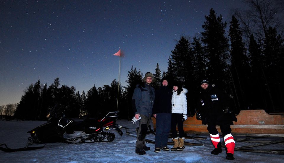 Luleå : Northern Lights Tour on a Snowmobile Drawn Sled - Key Points