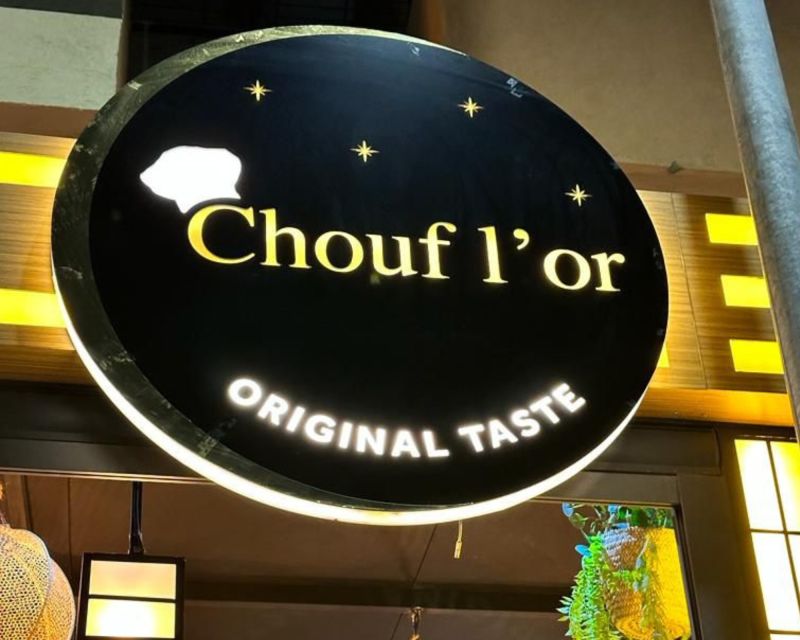 Lunch Experience, Moroccan Restaurant Chouf L'or With Pickup - Key Points