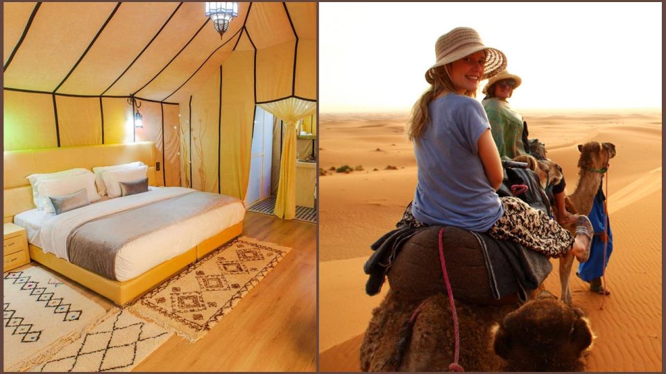 Luxury 3 Days Desert Trip Marrakech to Merzouga & Camel Ride - Desert Camp Experience