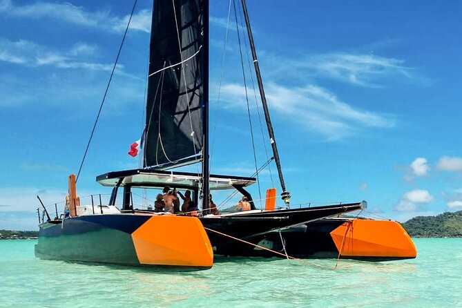 Luxury Half Day Catamaran Sailing Snorkeling & Floating Bar - Key Points