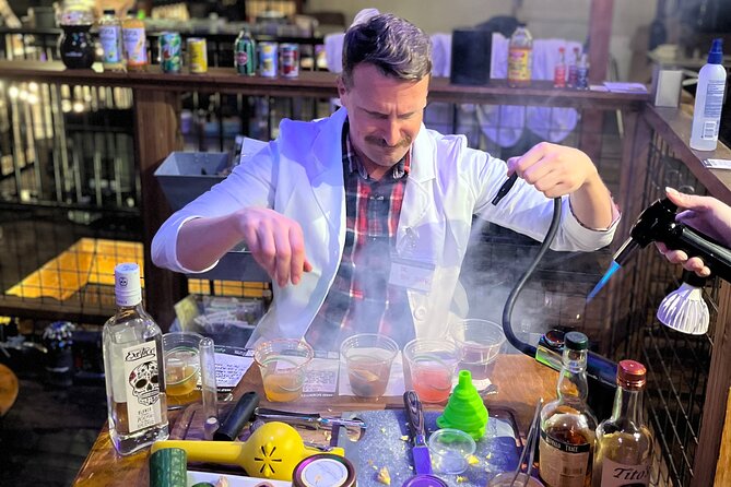 Mad Scientist Cocktail and Mocktail Lab - Key Points