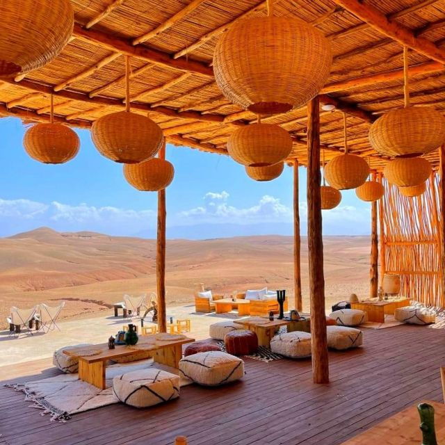 Magic Diner and Sunset at Marrakech Agafay Desert Camel Ride - Key Points