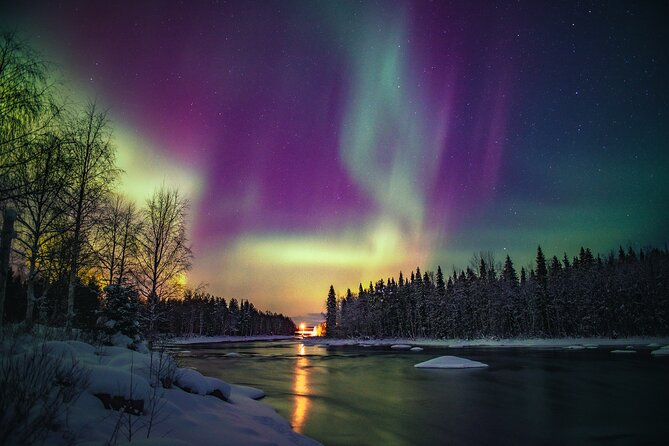 Magical Rovaniemi Evening Santa Village and Aurora Borealis - Key Points