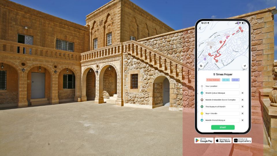 Mardin: 5 Times Prayer With GeziBilen Digital Audio Guide - Key Points