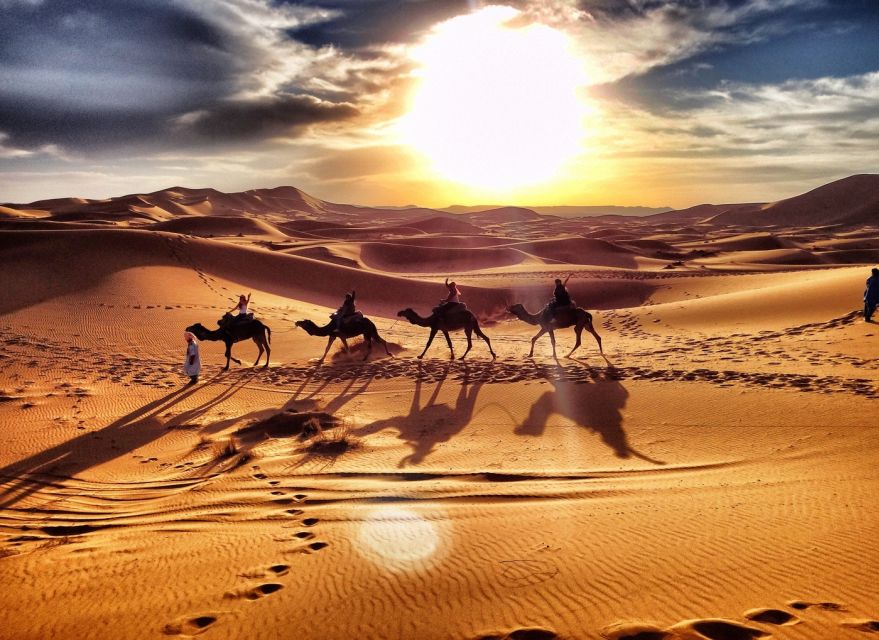Marrakech: 3-Day Desert Tour to Merzouga Dunes & Camel Trek - Key Points