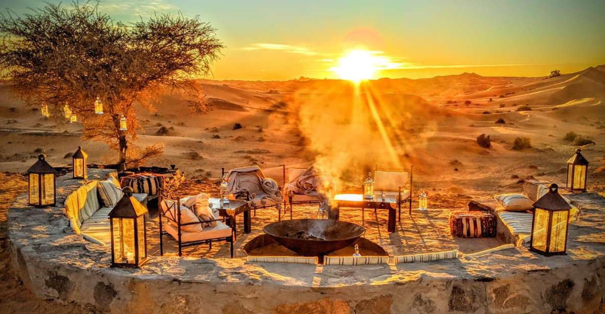 Marrakech: Agafay Desert Dinner Show With Sunset Camel Ride - Key Points