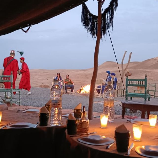 Marrakech: Agafay Desert Dinner With Music and Fire Show - Key Points