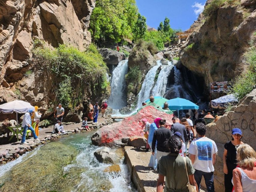 Marrakech: Atlas Mountains Waterfall & Camel Ride Experience - Key Points