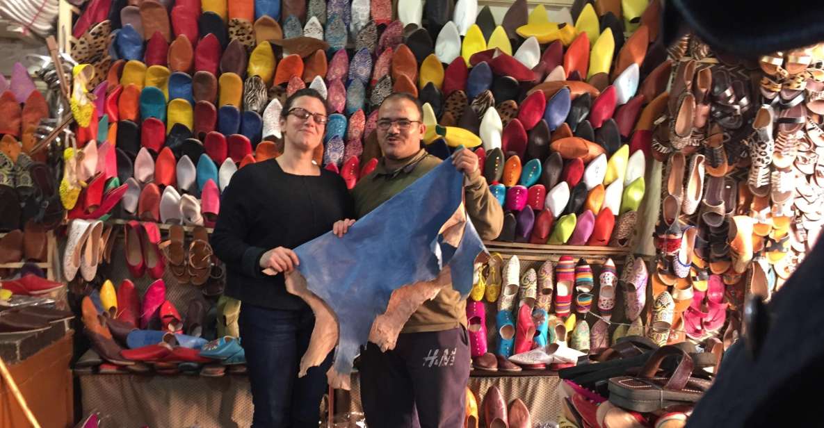 Marrakech: Babouch Making Workshop in the Medina - Key Points