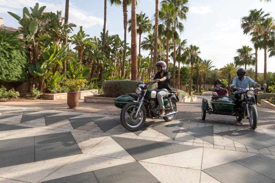 Marrakech Essential Vintage Sidecar Ride - Key Points