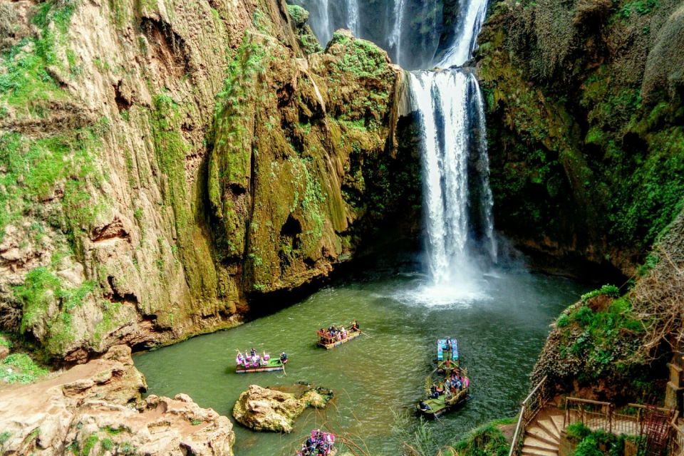 Marrakech: Ouzoud Waterfalls Guided Day Trip With Boat Ride - Key Points