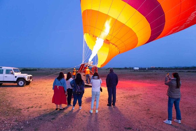 Marrakech Palm Grove Camel Ride With Sunrise Air Balloon - Key Points