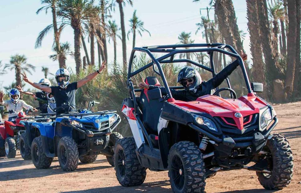 Marrakech Palmeraie : 2- Quad Bike With Pick up - Key Points